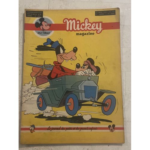 Mickey Magazine N°129 - 3e Année - Mars 1953 - Le Journal Des Petits Et Des Grands Enfants - 
