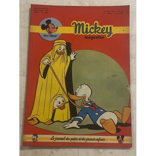Mickey Magazine N°131 - 3e Année - Avril 1953 - Le Journal Des Petits Et Des Grands Enfants -