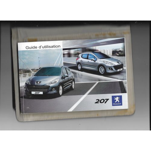 Manuel D'utilisation Peugeot 207 2009