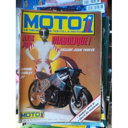 Moto 1 45 De 1986 Amaha 500 V4 Et Suzuki Gsxr750 Et Moto Guzzi 500 V8,Kurk,Axis 749,Suzuki Vs1400 Intruder,Honda Transalp 600v,Suzuki Dr600,Pharaons,Jco,Gamme Cross