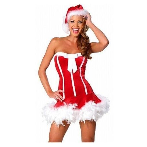 Robe Bustier Sexy - M�re No�l - T. Unique (S � M) - 4