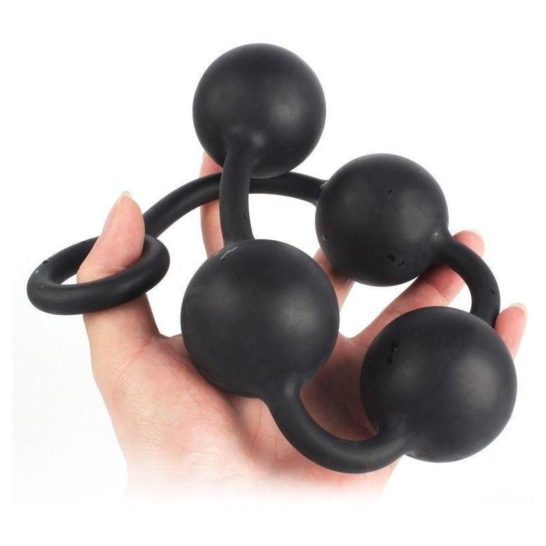Chapelet De Boules Anal Xxl En Silicone