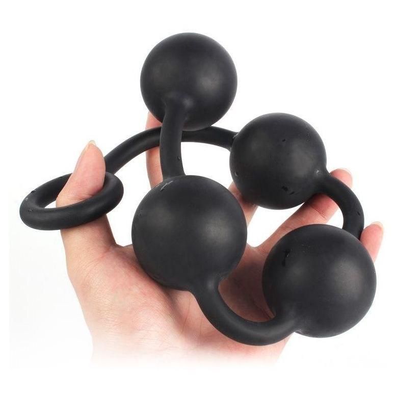 Chapelet De Boules Anal Xxl En Silicone - 5