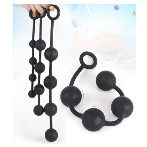 Chapelet De Boules Anal Xxl En Silicone - 6
