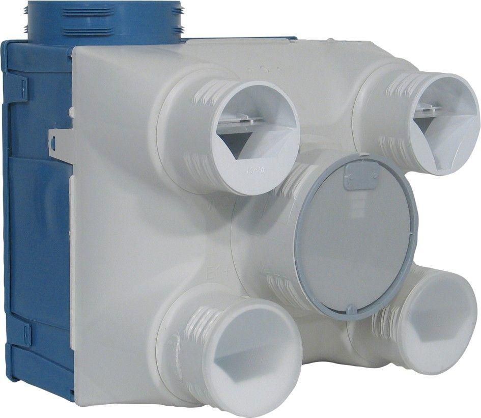 Vmc Sanitaire - Caisson Individuel Autor�gule + Bouches