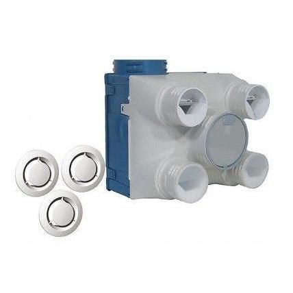 Vmc Sanitaire - Caisson Individuel Autor�gule + Bouches - 4