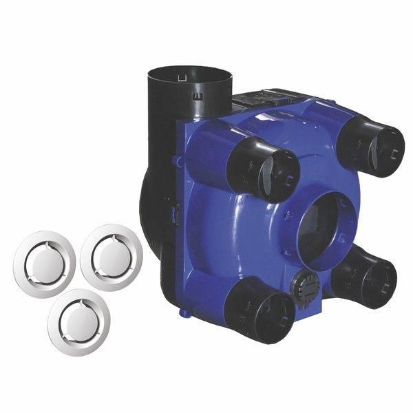Vmc Sanitaire - Caisson Individuel Autor�gule + Bouches - 8