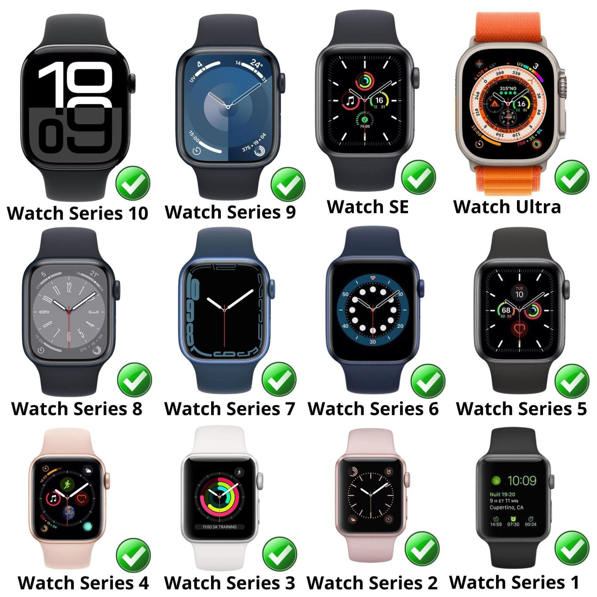 Chargeur Compatible Avec Watch Series Ultra/Series Se/Series 10/Series 9/Se... - 2