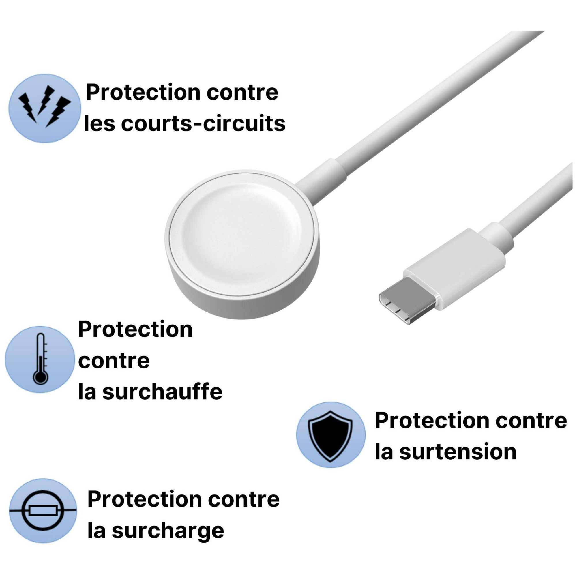 Chargeur Compatible Avec Watch Series Ultra/Series Se/Series 10/Series 9/Se... - 7