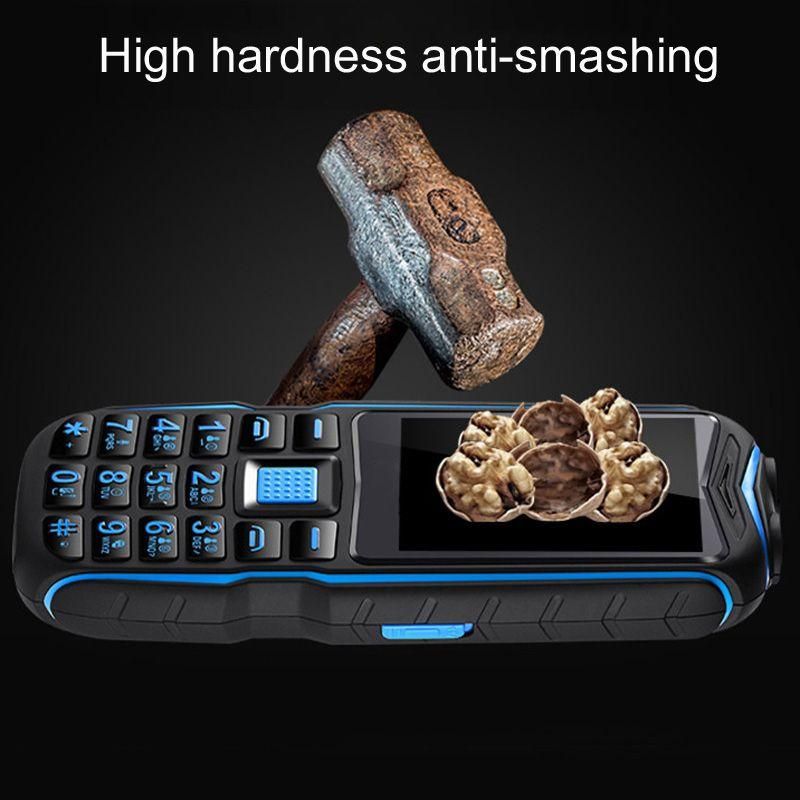 T�l�phone Incassable 2.4Pouces Dual SIM AntiChoc et �tanche IP67 Radio FM Y... - 3