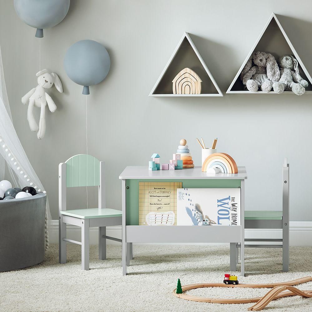 Sobuy Table Enfant Avec 2 Chaises Enfants, Ensemble Table Et 2 Chaises Pour... - 10