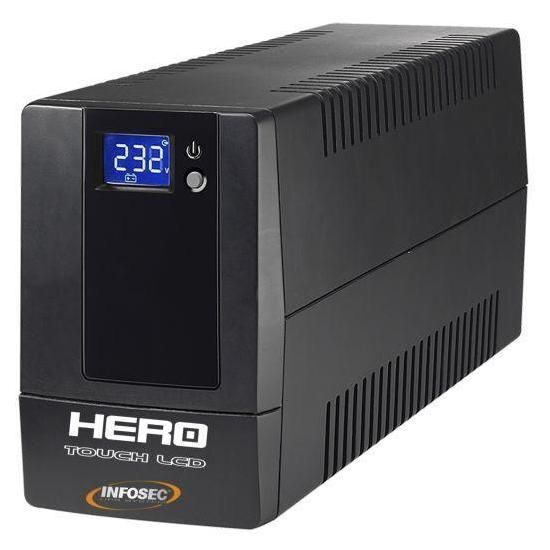 Onduleur HERO Touch LCD 800 VA - Infosec - Alimentation sans interruption, ...