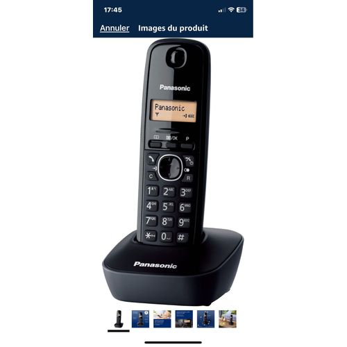 Téléphone sans fil de la marque Panasonic