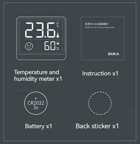 Mini Thermom�tre / Hydrom�tre - 5