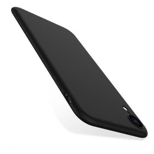 Hqselection  Coque Silicone Noir Mat Compatible Avec Iphone Xr + 2 Film De... - 3