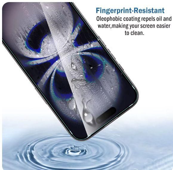 Hqselection Lot De 3 Verre Tremp Pour Iphone 16 (6,1 Pouces).Film De Prot... - 2