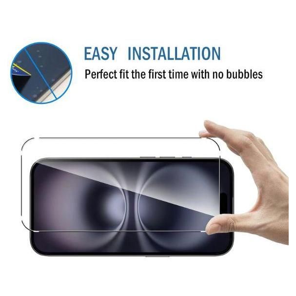 Hqselection Lot De 3 Verre Tremp Pour Iphone 16 (6,1 Pouces).Film De Prot... - 3