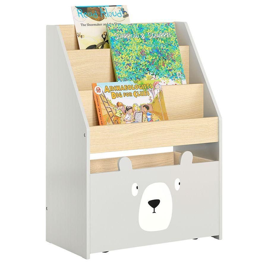 Sobuy Bibliothque Enfant, tagre  Livres, tagre De Rangement Jouets Po...
