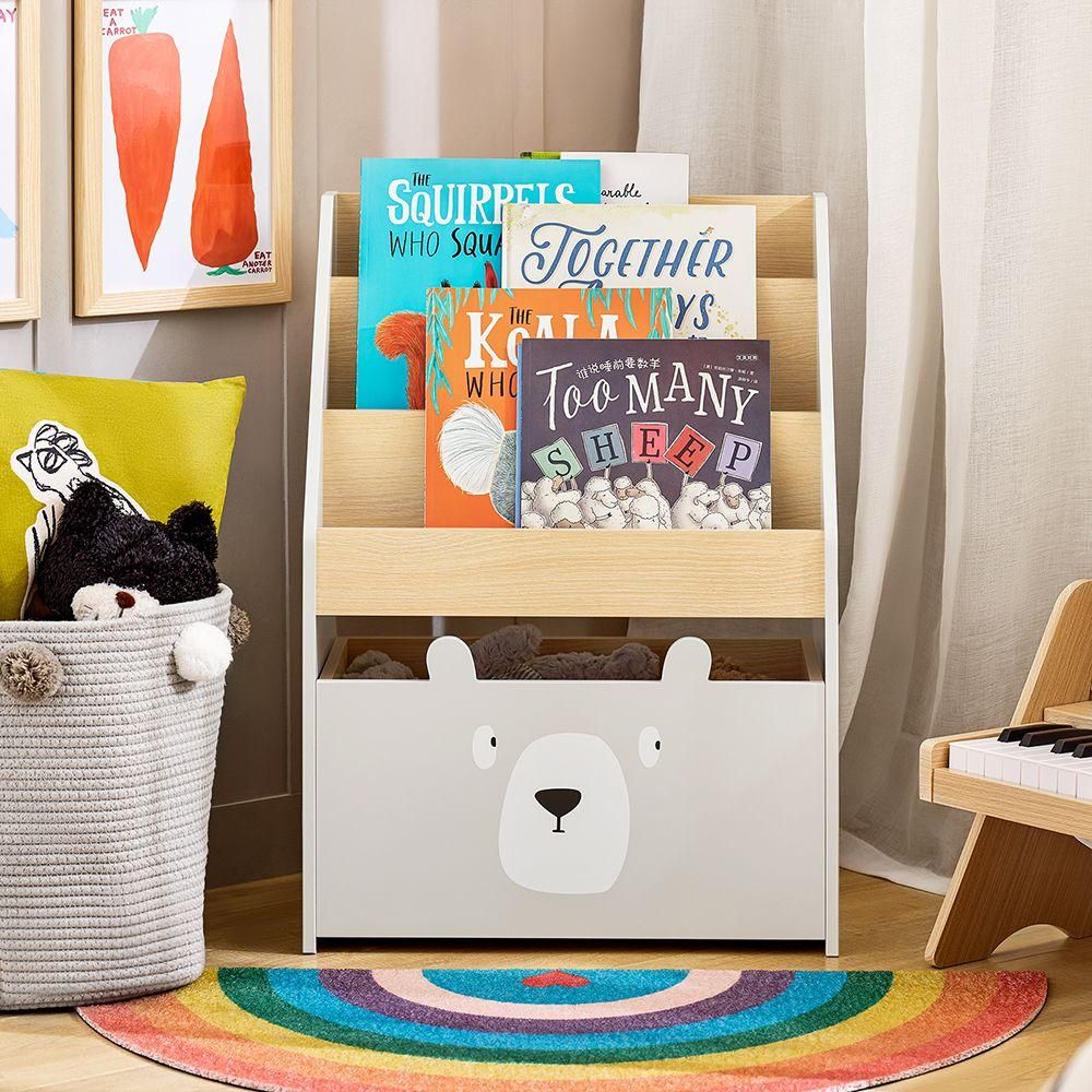 Sobuy Bibliothque Enfant, tagre  Livres, tagre De Rangement Jouets Po... - 2