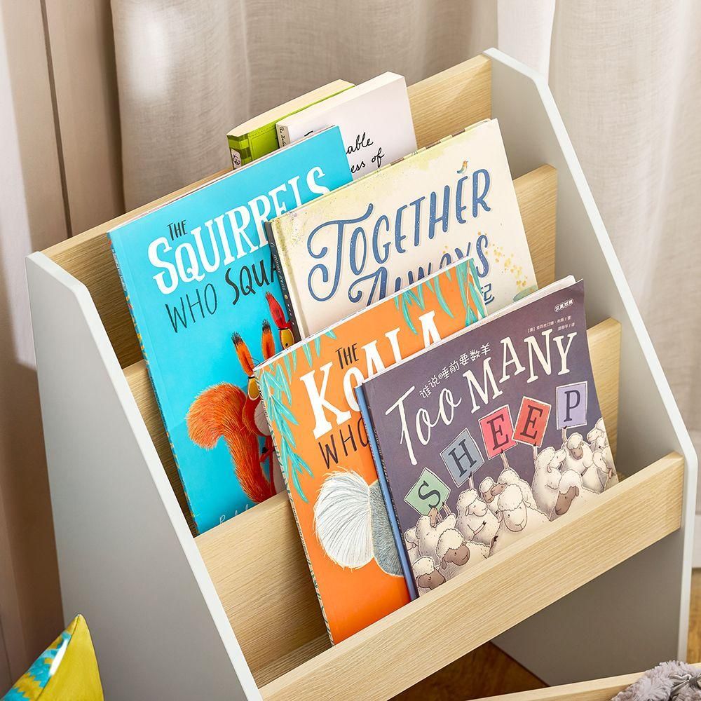 Sobuy Bibliothque Enfant, tagre  Livres, tagre De Rangement Jouets Po... - 4