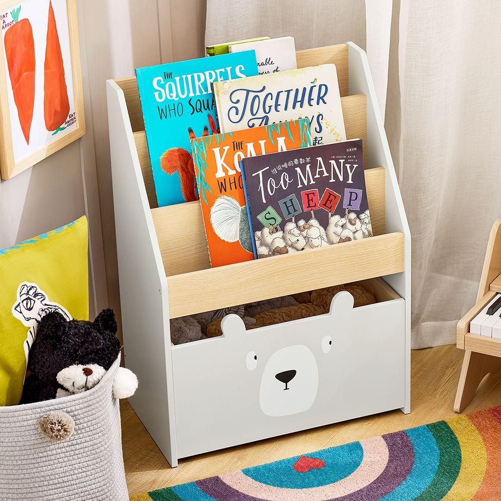 Sobuy Bibliothque Enfant, tagre  Livres, tagre De Rangement Jouets Po... - 8