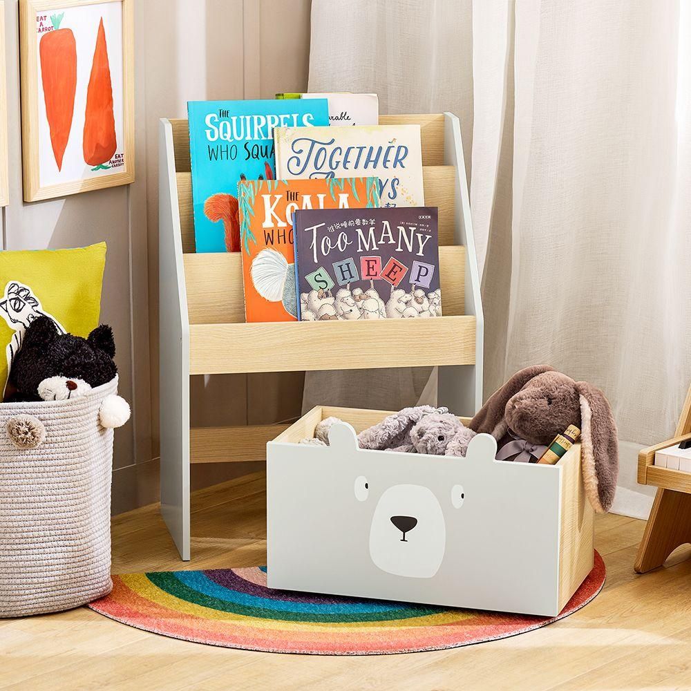 Sobuy Bibliothque Enfant, tagre  Livres, tagre De Rangement Jouets Po... - 9