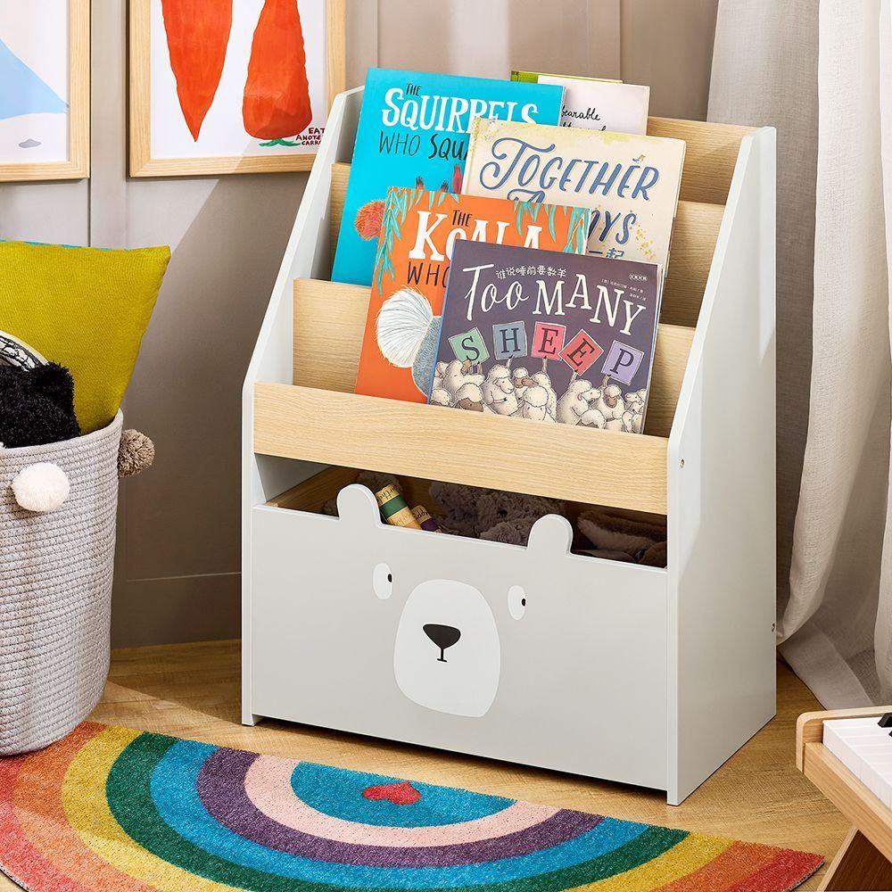 Sobuy Bibliothque Enfant, tagre  Livres, tagre De Rangement Jouets Po... - 10