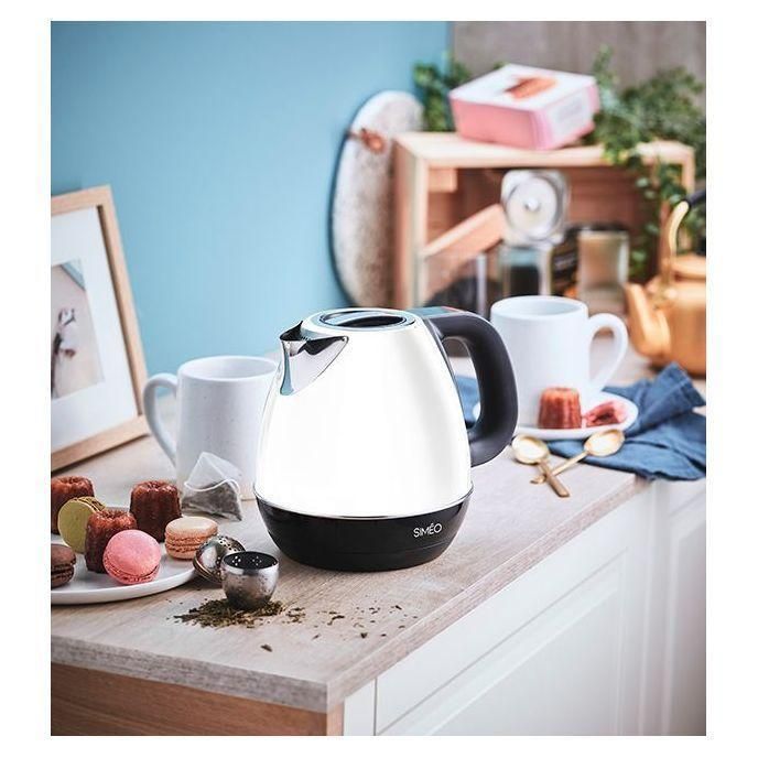Sim�o BVI175 - Bouilloire - 1.2 litres - 2.2 kWatt - blanc laqu� - 2