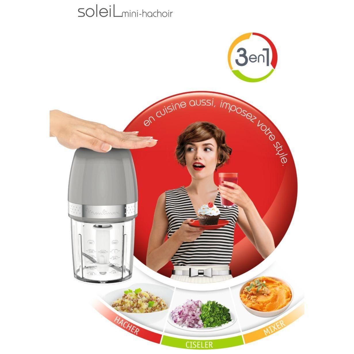 Hachoir MOULINEX soleil pepper DJ360E10 - 3