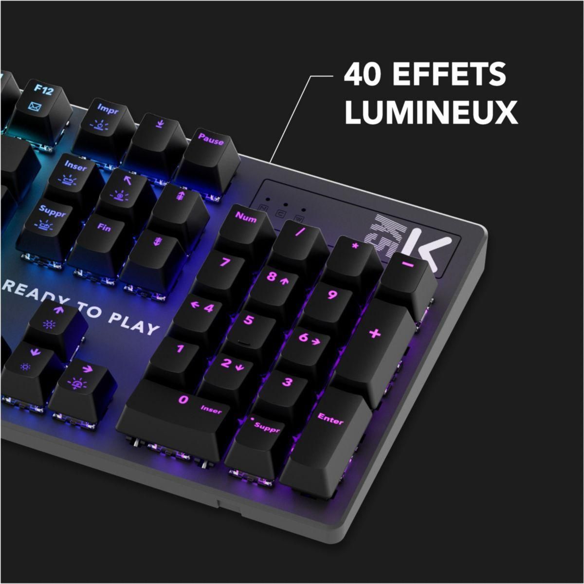 Clavier gamer SKILLKORP K5 NOIR - 6