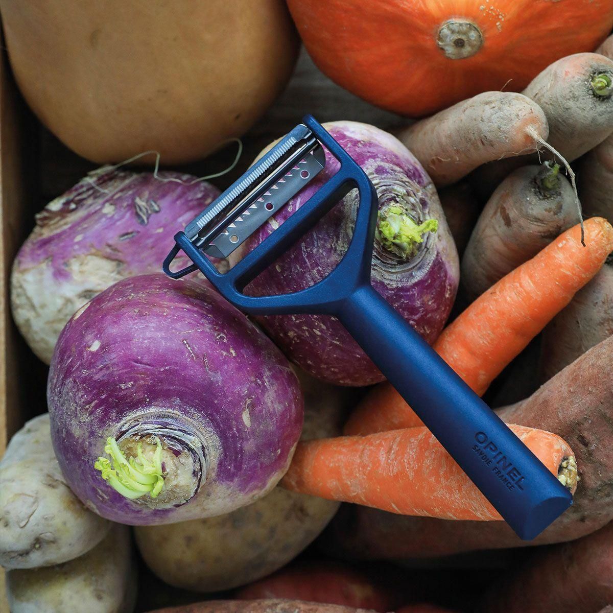 Eplucheur Opinel Tduo Polymene Bleu - 4