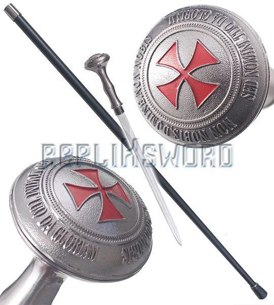 Canne Epee Templier Canne de Marche Templier Chevalier - 6