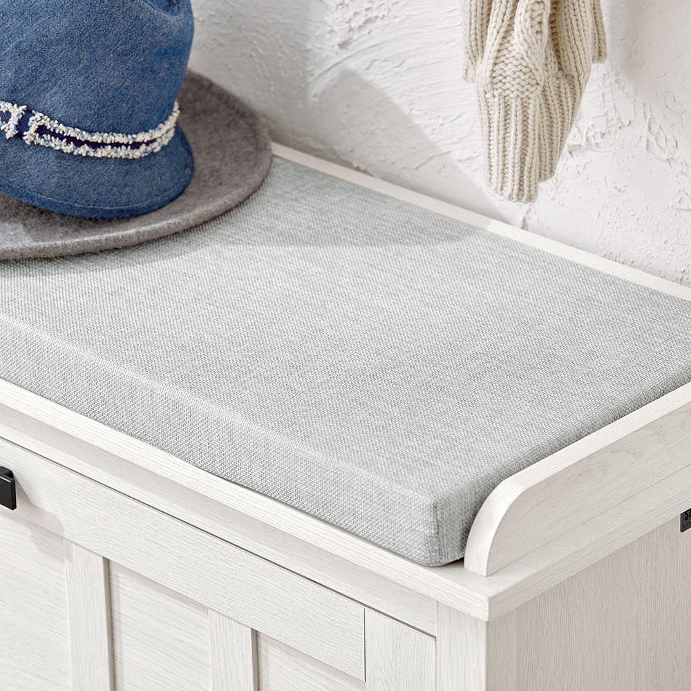 Sobuy Banc  Chaussures Avec Coussin Rembourre 1 Abattant, Banc De Rangeme... - 4
