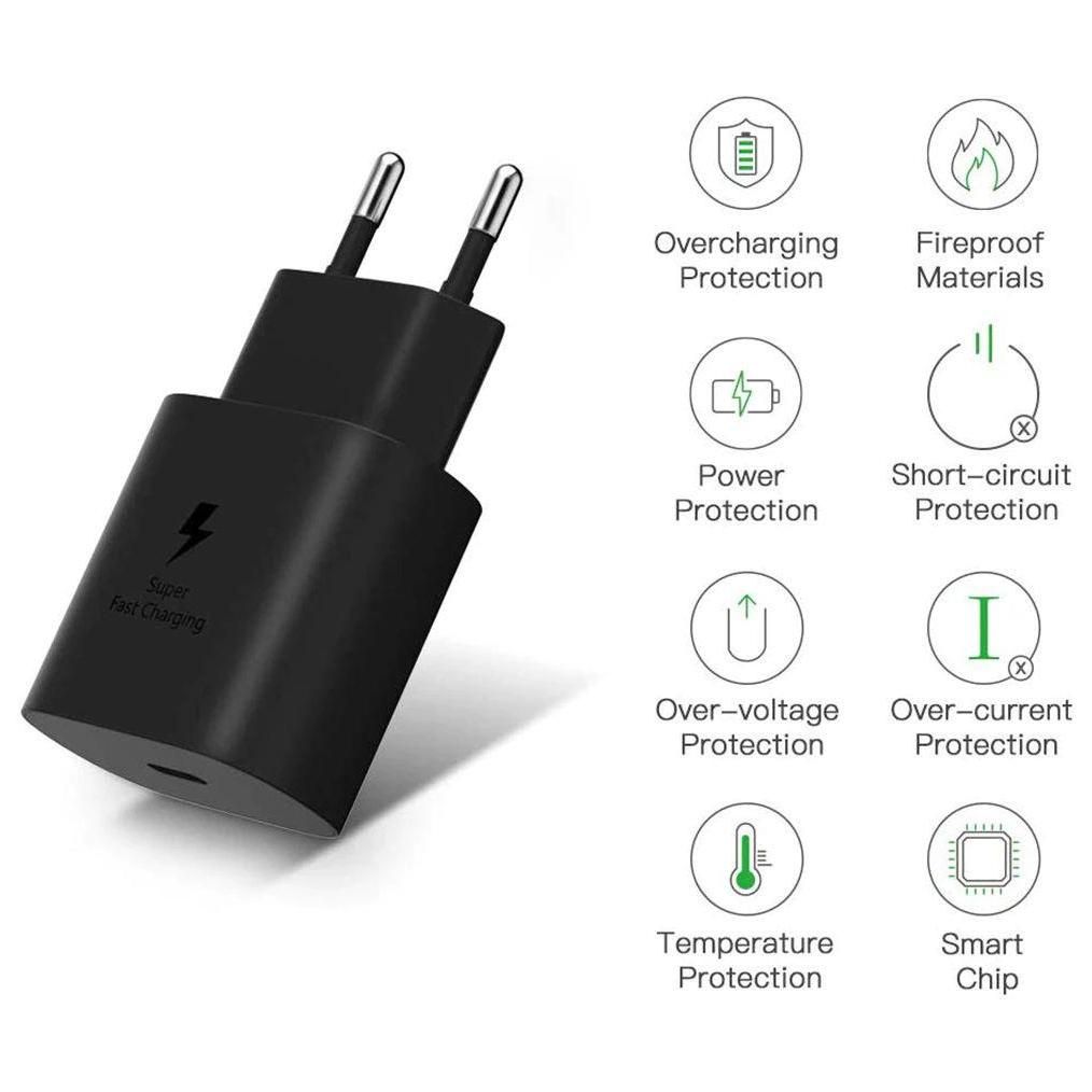 Chargeur Rapide 25w + Cable Usb-C Usb-C Pour Samsung Galaxy A05 / A05s / A1... - 3