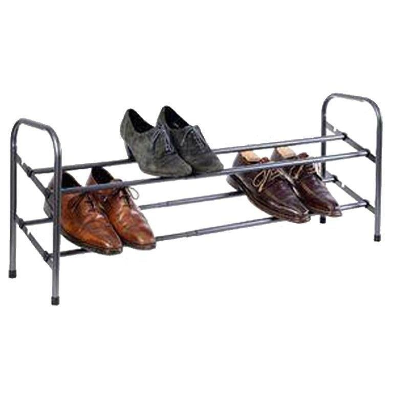 Range-Chaussures Extensible '10 Paires' 112cm Gris