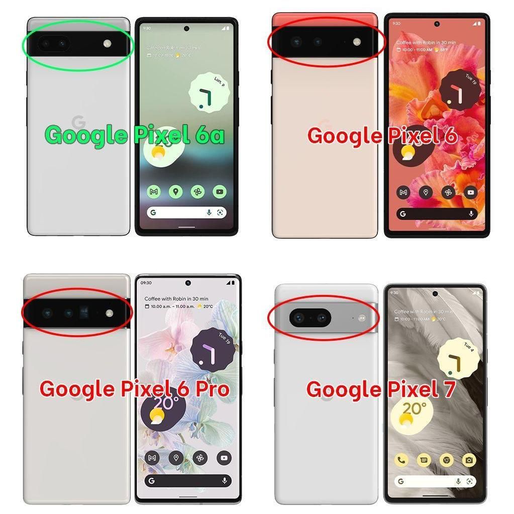 Ebeststar - Coque + Film D'cran En Verre Tremp Google Pixel 6a Etui Silic... - 2