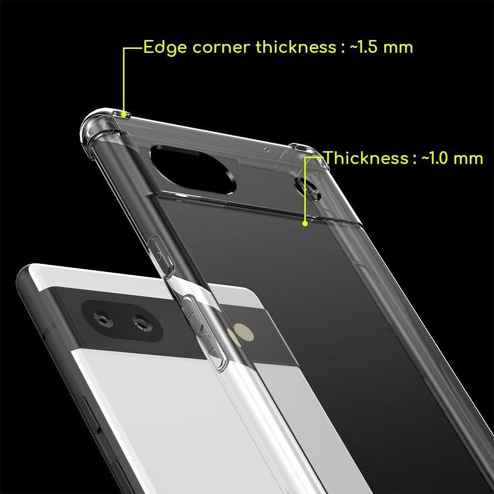 Ebeststar - Coque + Film D'cran En Verre Tremp Google Pixel 6a Etui Silic... - 3