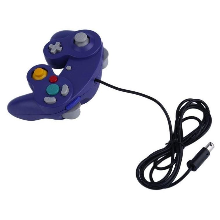2 X Manette Pad Joystick Filaire Pour Console Nintendo Gamecube & Wii - Ble... - 7
