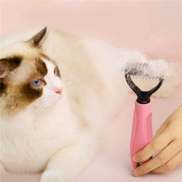 Brosse Chien/Chat, Peigne Dmloir Professionnel, - 2 Cts De Rteau De D... - 2
