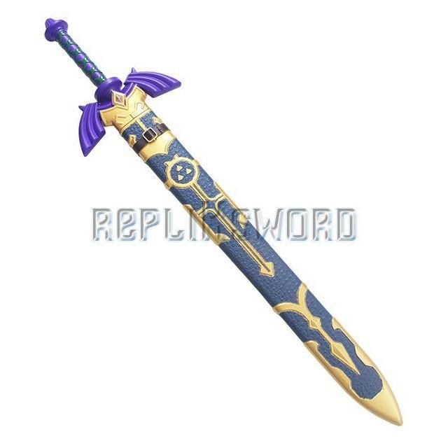 Zelda Epee Mousse Epee Link + Fourreau Master Sword Excalibur Lame Argent - 5