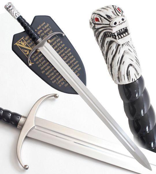 Game of Thrones Jon Snow Ep�e Longclaw Trone de fer