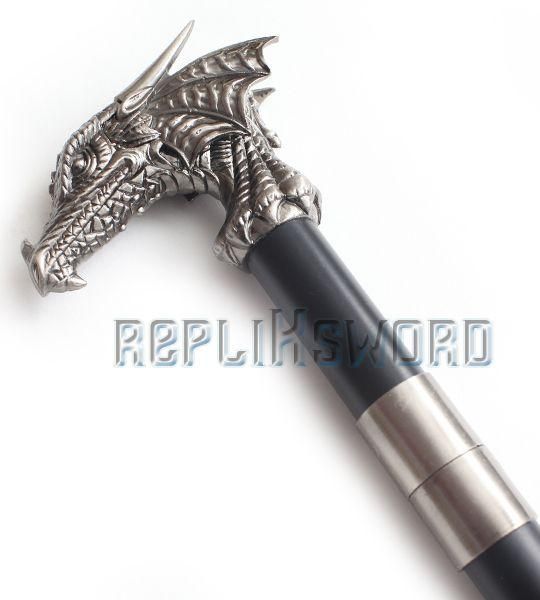 Canne Epee Dragon Canne de Marche Repliksword - 5
