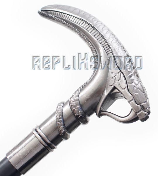 Canne Epee de Marche Serpent Cobra Alien Repliksword - 5