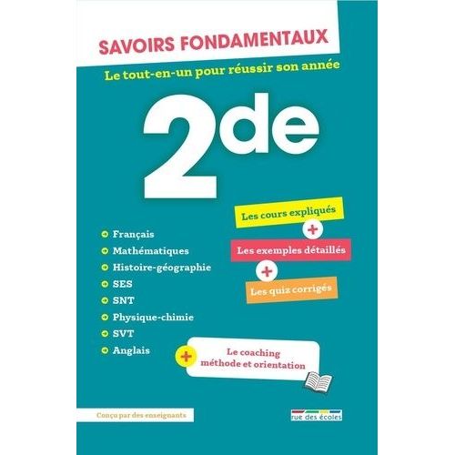 Savoirs Fondamentaux 2de - Toutes Les Matières