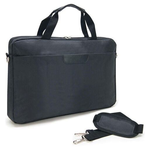 Sacoche Ordinateur 17 pouces et porte document Noir