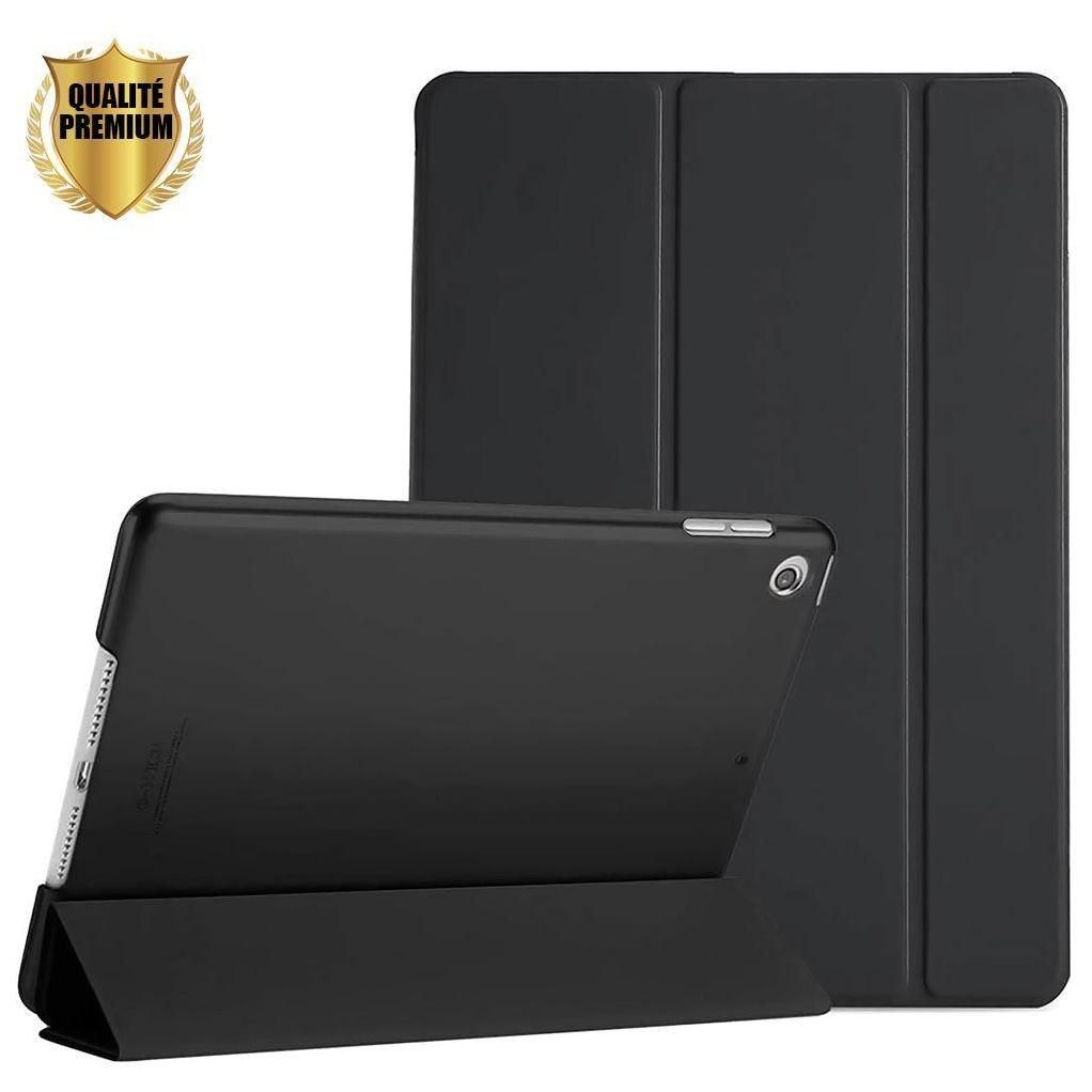 Coque Tablette Ipad (10.2') Housse Noir lgante Protection 2 Angles De Vue...