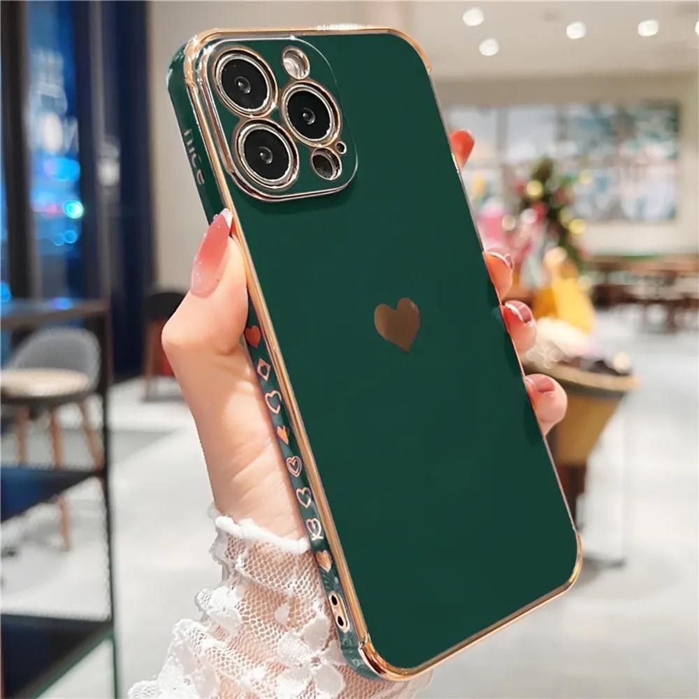 Coque Silicone Iphone 14 Vert Nuit Antichoc Motif CUr + 2 Protecteurs D'ec... - 8