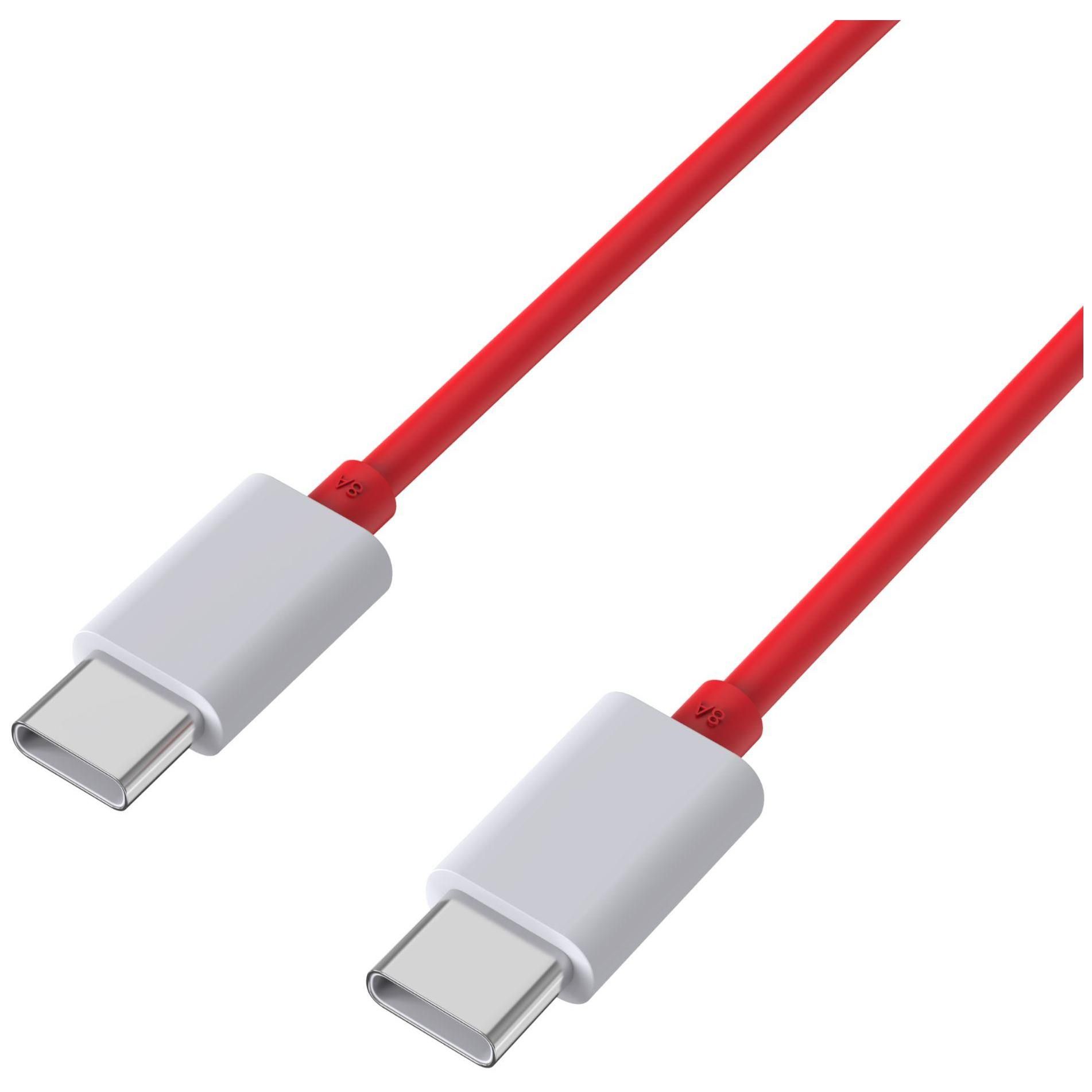 Cable Charge Rapide Usb-C Usb-C 1m Pour Oneplus 11/10 Pro/8 Pro/8/7t Pro/6t...