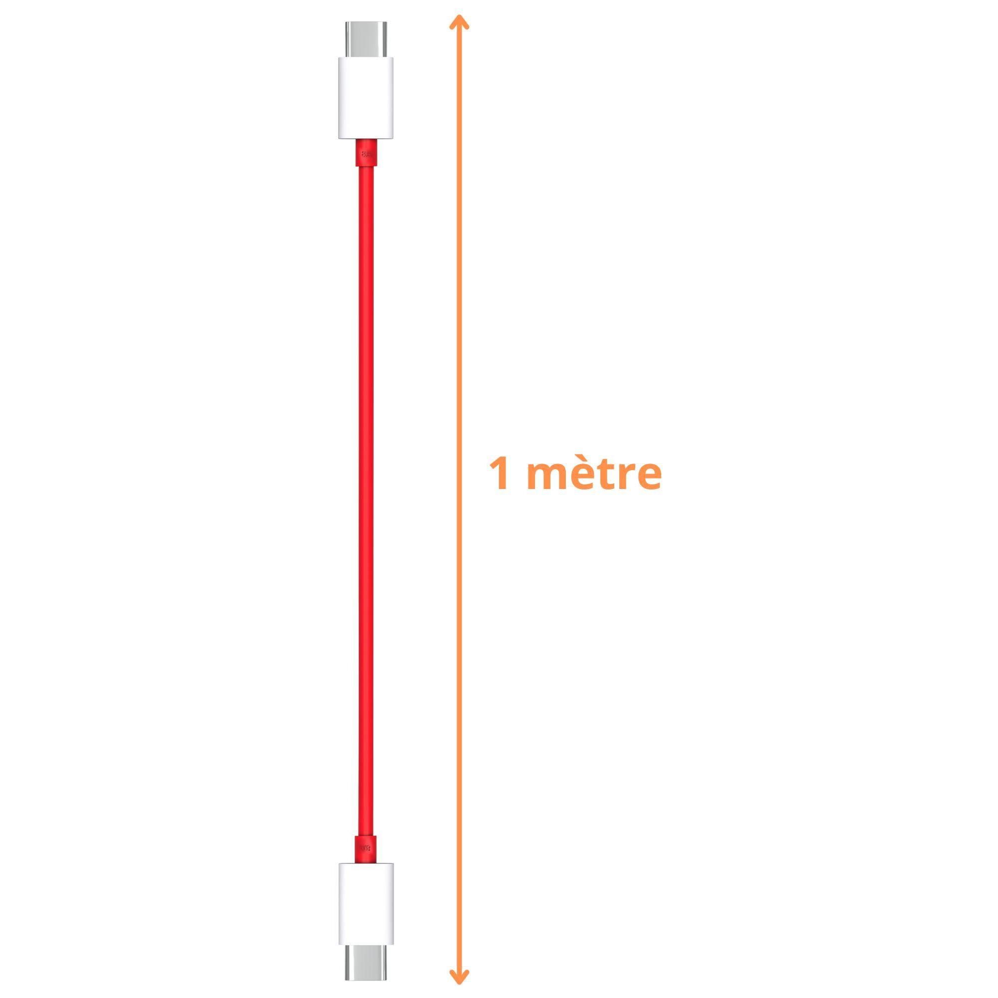 Cable Charge Rapide Usb-C Usb-C 1m Pour Oneplus 11/10 Pro/8 Pro/8/7t Pro/6t... - 3