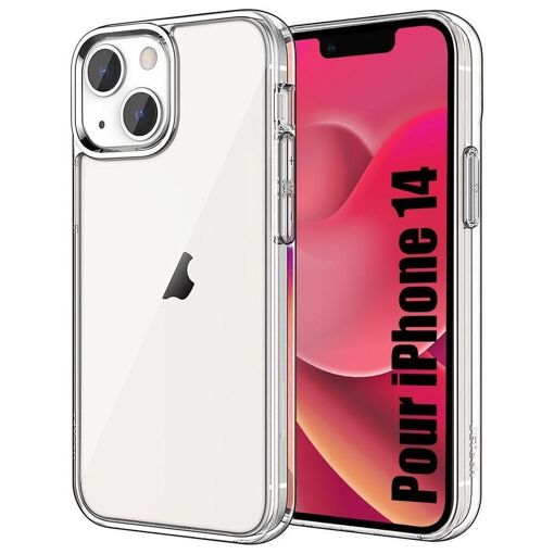 Coque Iphone 14 Protection Silicone Slim Transparent Classique